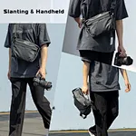 Black camera bag